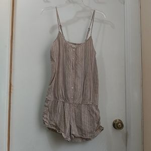 Billabong striped romper, Sz L